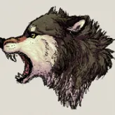 pixel-wolf