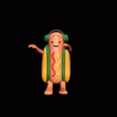 Dancing-hotdog