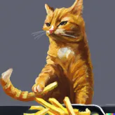 cat-eating-frie