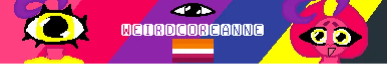 Weirdcore-Anne Banner