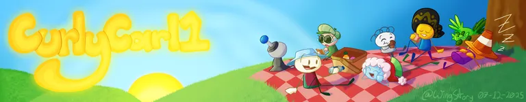 CurlyCarl1 Banner
