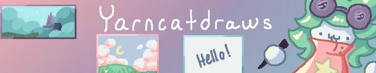 YarnCatdraws Banner