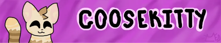 Goosekitty Banner