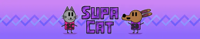 Supa-cat Banner