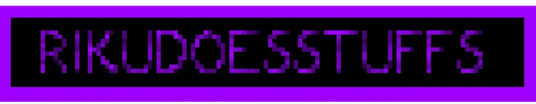 RikuDoesStuffs Banner