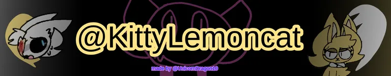 KittyLemoncat Banner